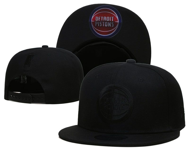 2023 NBA Detroit Pistons Hat TX 20230508->nba hats->Sports Caps